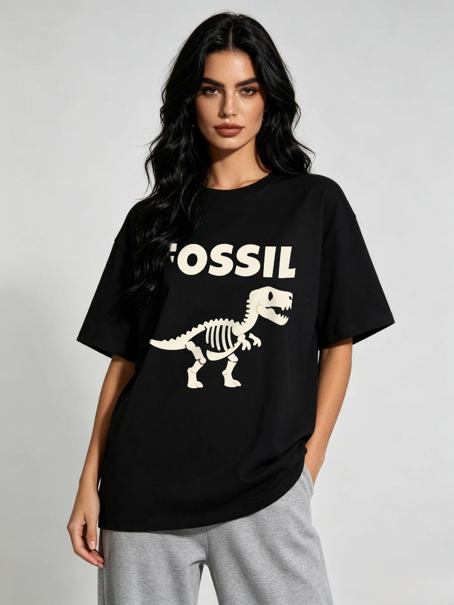 Sustainable Living Is - T-Shirts aus Modal-Rayon mit Gerafftem Oberteil,