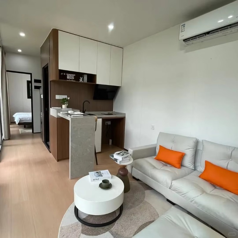 Sustainable Living Is - Energieeffizientes, nachhaltiges Containerhaus, intelligentes, umweltfreundliches, grünes