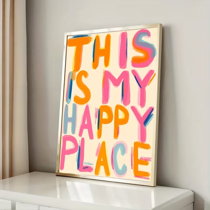 Moderner Wandkunstdruck mit Sp – Sustainable Living Products Bewertung und Preis