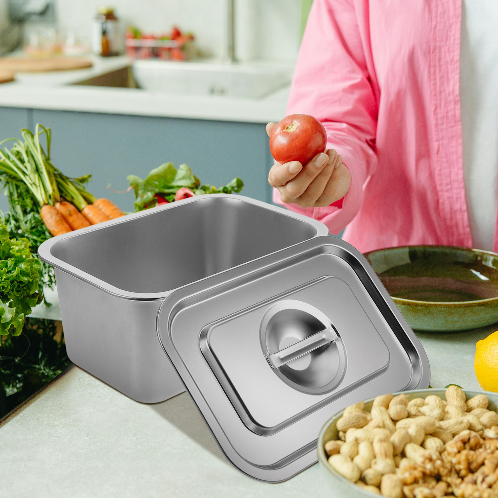 Edelstahl-Küchenkompostbehälte – Compost Bin Countertop Bewertung und Preis
